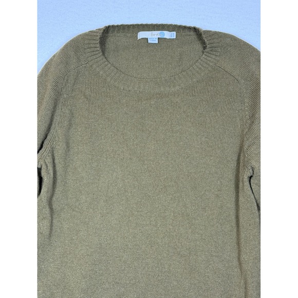 Boden Olive Green Wool Blend Crew Neck Sweater Women Size US 10 - Picture 2 of 12